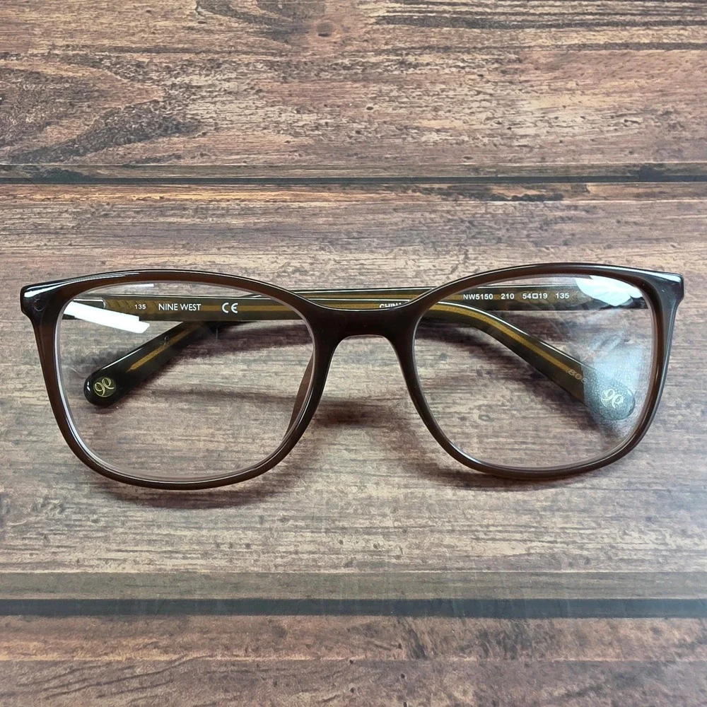 Nine West NW5150 210 Brown Tortoise Cat Eye Eyeglasses Frames 54-19-135